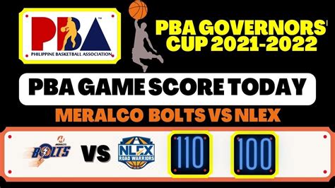 pba score today 2022|Thompson game.